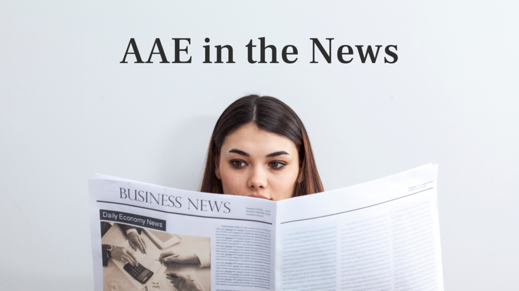 AAE in the News
