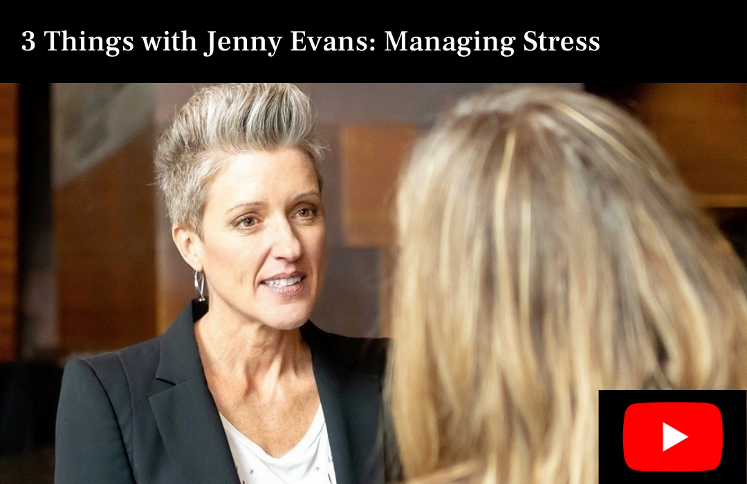 Managing Stress with Keynote Speaker Jenny Evans