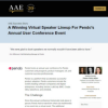AAE Success Story A Winning Virtual Speaker Lineup For Pendo's Annual User Conference Event