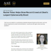 AAE Success Story Rachel Tobac Helps Draw Record Crowd at Client's Largest Cybersecurity Event